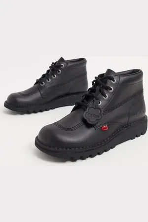 Kickers Kick hi boots in leather