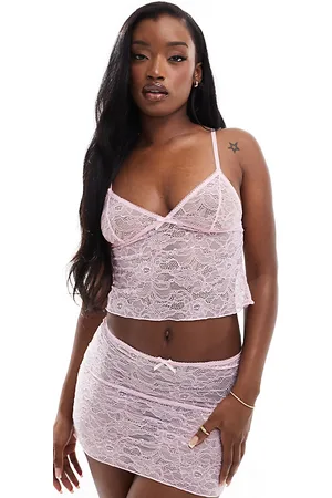 Wild Lovers Exclusive lace mini skirt in