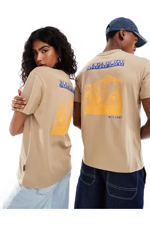 Napapijri Kai t-shirt in beige