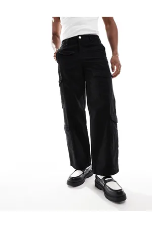 JACK & JONES Loose fit multi pocket cargo trouser in