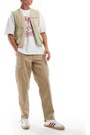JACK & JONES Karl loose fit cargo trouser in beige