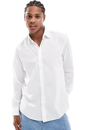Only & Sons Oversized shirt in white