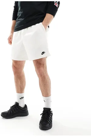 Nike Club French Terry shorts in white