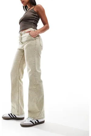 Monki Cargo trousers in washed beige