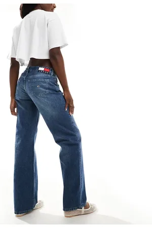 Tommy Hilfiger Sophie low rise straight jeans in mid wash
