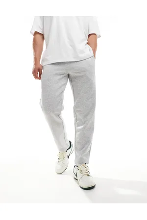 Only & Sons Straight fit sweat jogger in light grey melange
