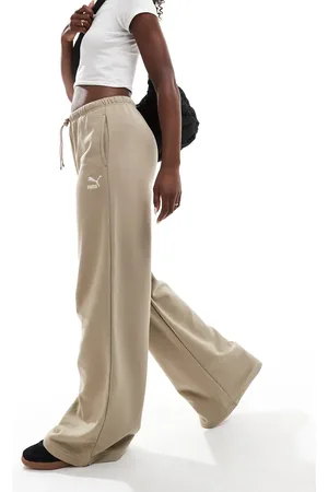 PUMA Classics relaxed sweatpants in beige