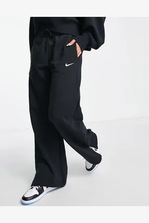 Nike Phoenix Fleece high waisted wide leg joggers in