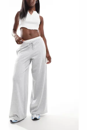Stradivarius Boxer detail wide leg jogger in