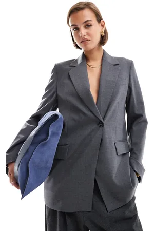 & OTHER STORIES & wool blend single breasted blazer in
