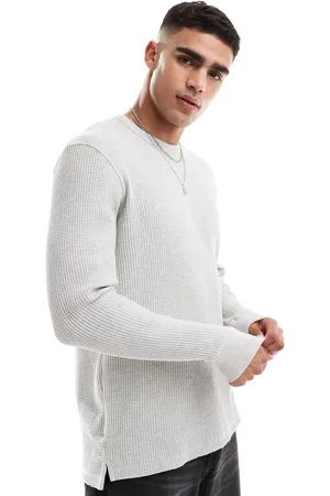Cotton On Cotton On chunky waffle long sleeve t-shirt in