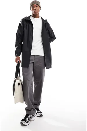 Only & Sons Hooded rain jacket in
