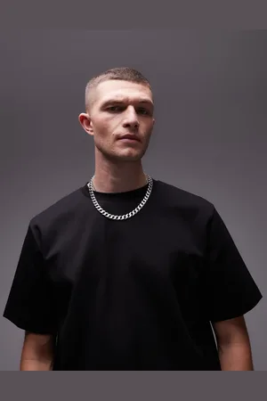 ARKET Heavyweight interlock jersey oversized t-shirt in
