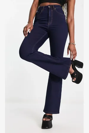 ASOS Sculpting super stretch flare jeans in dark