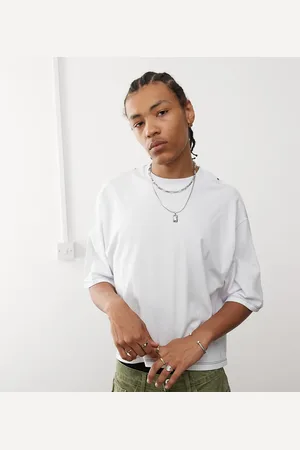COLLUSION Boxy crop t-shirt in