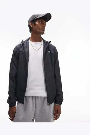 Lacoste Performance zip up quilted jacket in