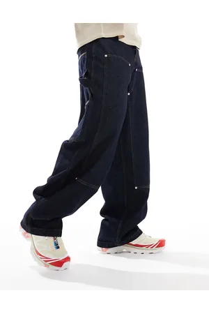 COLLUSION X008 skater jeans in rinse wash