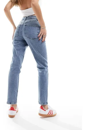 ASOS Sculpting slim fit comfort mom jean in mid