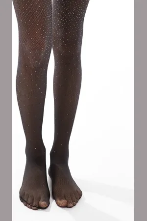 Pretty Polly Embellished fishnet tights in