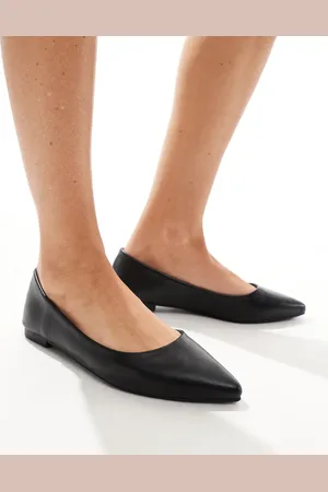 SEQWL Pointed ballet flats in PU