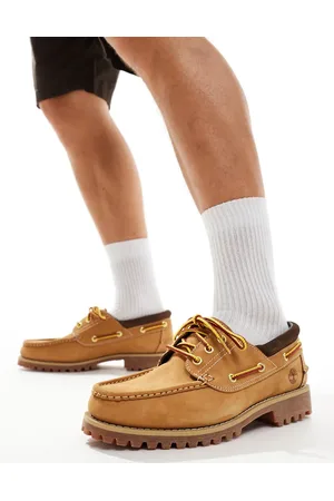 Timberland Authentic boat shoes wheat nubuck