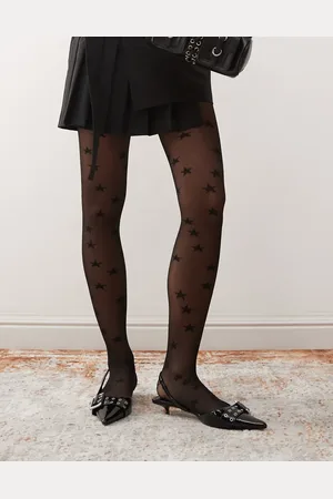 Monki Star print tights in