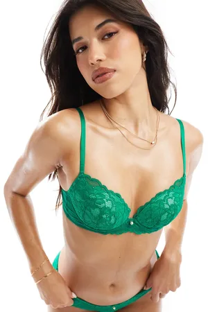 Ann Summers New sexy lace padded plunge bra in