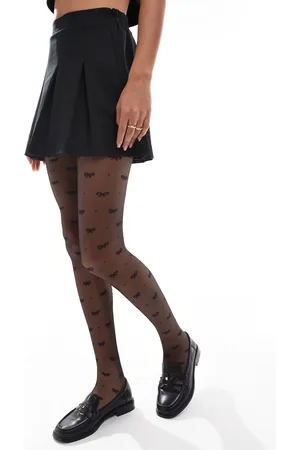 ASOS Bow and dot tights in