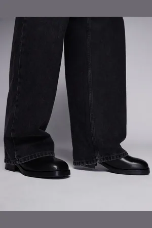Steve Madden Anvil Biker Boots in Leather
