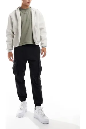 Bershka Tech cargo trouser in