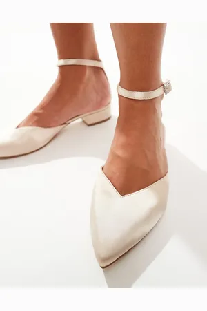 Be Mine Bridal Catherine flat shoes in blush