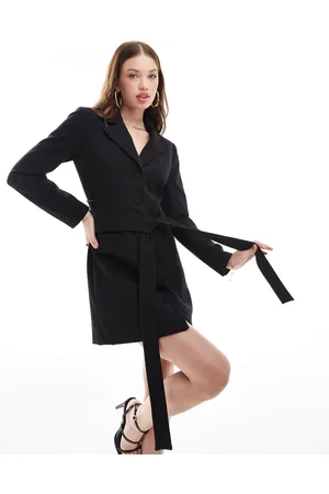 Forever New Wrap around blazer mini dress in