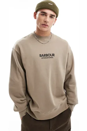 Barbour Formula os crew in timberwolf