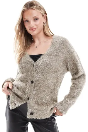 Never Fully Dressed Metallic cardigan in