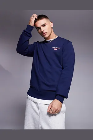 Ralph Lauren Sports Capsule crew neck logo sweatshirt in