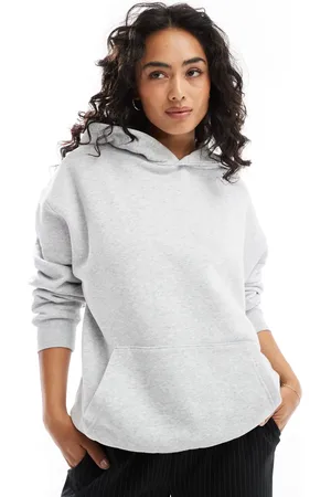 Cotton On Cotton On essential relaxed hoodie in soft marle