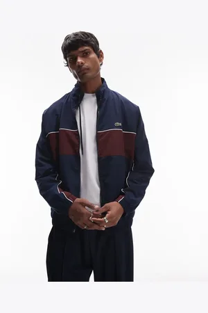 Lacoste Zip up jacket in colour block