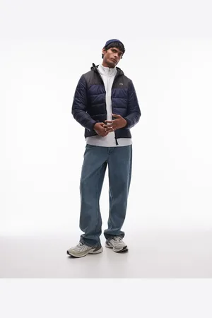 Lacoste Essentials quilted puffa jacket in colour block