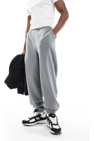 ASOS Oversized fleece joggers in