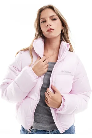 Columbia Puffect II cropped puffer jacket in dawn