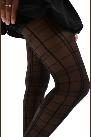 ASOS Check tights in