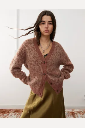 Reclaimed Leopard print cardigan