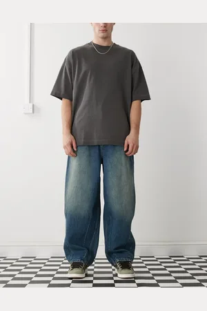 COLLUSION X004 balloon jeans in greencast