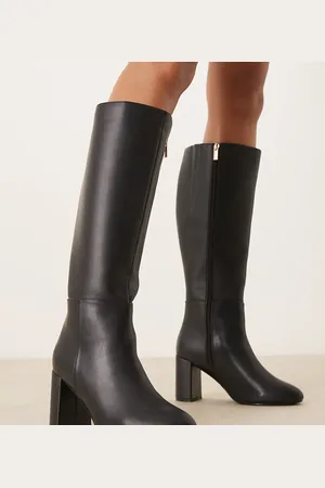 New Look Block heel knee boot in