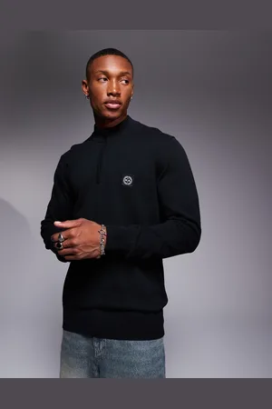 Marshall Artist Siren knitted 1/4 zip jumper in