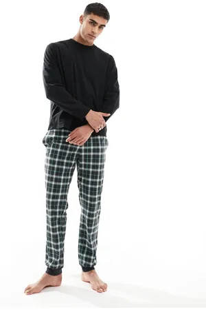JACK & JONES Printed pyjama set in check