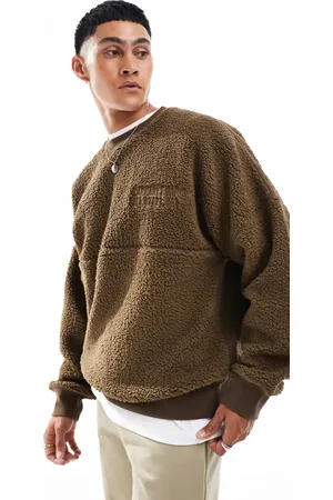 Carhartt Coordinate graphic borg sweatshirt in