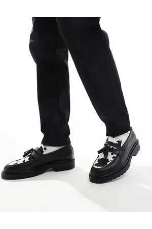 ASOS Loafers in faux fur cow