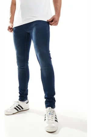 Only & Sons Slim tapered fit jeans in dark wash