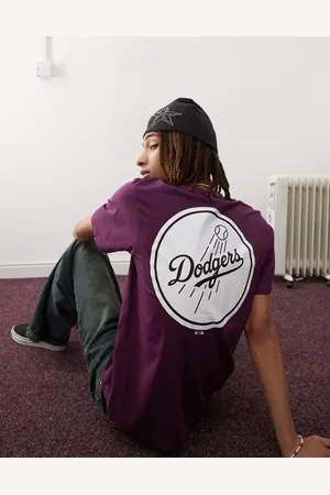 47 Brand LA Dodgers motif back t-shirt in purple